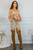 Meaningful Dreams Floral Ruched Mini Dress