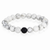 POLISHED 10MM NATURAL STONE BEAD STRETCH BRACELET - HOWLITE