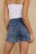 Face To Face Distressed Denim Shorts
