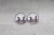 Time to Fish  Glass Stud Earrings