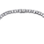 Collette Z Sterling Silver Clear Cubic Zirconia Graduated Solitaire Necklace