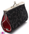 Sequin Fabric Animal Print Coin Purse