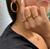 TONI THICK GOLD RING BAND