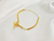 Calla 18K Gold Bracelet