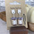 Pumpkin Spice Handmade Shrink Plastic Earrings - Stainless Steel Studs