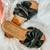 Knotted Sandals Black