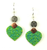Three Part Green, Copper & Silver