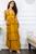 Here Comes The Sun Polka Dot RuffleMaxi Dress