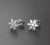 Fashion Snowflake Stud Earrings Christmas Earrings