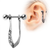 316L Stainless Steel Hanging Cartilage Cuff Earring
