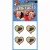 Waterless Peel & Stick Temporary Tattoos Fan-A-Peel / Gamesfaces