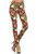 Multi-Colored Floral Printed High Waisted Legging