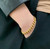 MASON GOLD CHUNKY CURB CHAIN BRACELET