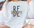 Be Happy Stacked Crew Neck Sweatshirt