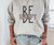 Be Happy Stacked Crew Neck Sweatshirt