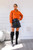Comfy Long Sleeves Cargo Crop Sweatshirt