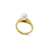JUNE GOLD PEARL RING