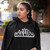 Chicago Skyline Hoodie with White Outline