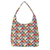 Multicolor Triangle Hobo Handbag Shoulder Bag