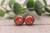 Confetti Dome Stud Earrings