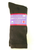 Mens Women Unisex Non Binding Cotton Circulation Diabetic Crew Black Socks Physician Approved - 10-13, 3 Pairs