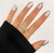 VEDA DAINTY GOLD CZ DIAMOND STACKABLE RING