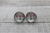 Oink Oink Oink  Glass Stud Earrings