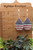 American Flag Teardrop Dangle Earrings