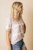 Abby Tie-dye Short Sleeve Top