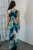 Paradise Island Floral Maxi Dress with Side slit