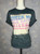Check on Your Happy Friends Bleached Graphic Tee 