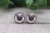 Pug  Glass Stud Earrings