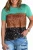 Casual Knit distinctive prints T-shirt