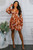 Bells Are Ringing Cut out  Long Sleeves Ruffle Mini Dress
