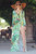Palm Spring Deep V-Neck Long Sleeves with Side High Slit Maxi Dress
