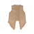 Natural Beauty Suede And Fur Vest