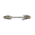 316L Stainless Steel Golden Feather Nipple Bar