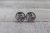 Ace Ventura  Glass Stud Earrings