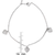 Collette Z Sterling Silver Cubic Zirconia Heart Bracelet