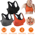 3 Packs Women Padded Sports Bras Yoga Fitness Push up Bra Female Top 