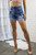Never Basic Denim Fray Cargo Style Denim Short