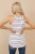 Frazier Striped Halter Tank