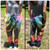 Rainbow Burst Tie Dye Joggers 
