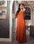 Chiffon Satin Diamond Long Dress