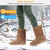 Women Ladies Snow Boots Waterproof Faux 