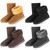 Women Ladies Snow Boots Waterproof Faux 