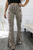 Floral Pedals Print Bell Bottoms