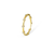 DAPHNE THIN GOLD PAVE RING