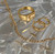FRANKIE GOLD SQUARE SIGNET RING