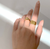 FRANKIE GOLD SQUARE SIGNET RING
